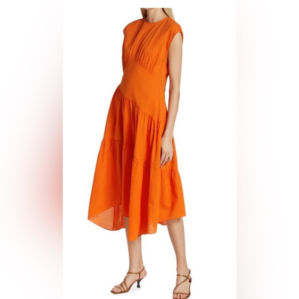 NWOT FRAME ORANGE DRESS SIZE SMALL- CLEMSON !!!